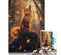 Puzzle Spirit Fox da 1000 pezzi per adolescenti, modelli da assemblare, attività divertenti da fare a casa, regalo di compleanno, regali da viaggio, 75x50cm