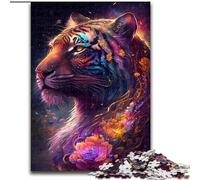 Puzzle Spirit Tiger da 1000 pezzi per adulti e ragazzi, per 14+ anni, allena il tuo cervello e le tue mani, regalo di Natale (26x38cm)