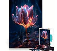 Puzzle Spiritual Fire Flower da 1000 pezzi per adolescenti, gioco per lo sviluppo delle capacità cognitive, design accogliente e rilassante, regalo pensato per il tempo libero 38x52cm
