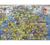 Puzzle Meravigliosa Gran Bretagna 1000 pezzi
