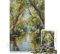 Puzzle Spring River per adulti, 1000 pezzi, stimolante, rilassante, con dettagli nitidi e unici 50x75cm