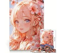 Puzzle Springs Promise da 1000 pezzi per adolescenti, ideale per rafforzare la memoria, per una vita tranquilla e serena, con bordi di qualità e un tocco di Babbo Natale 38x52cm
