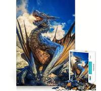 Puzzle "Squame e fumo" da 1000 pezzi per adulti, ideale come regalo, per sviluppare la logica e la capacità di completare il puzzle con calma e precisione (50x75cm) Regalo elegante