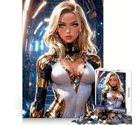 Puzzle Stacey Starlight da 1000 pezzi per adolescenti, gioco per lo sviluppo delle capacità cognitive, design accogliente e rilassante, assemblaggio, regalo premuroso 38x26cm