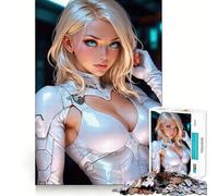 Puzzle Stacey Starlight da 1000 pezzi per adolescenti, gioco stimolante per la mente, momento di relax, taglio preciso, opera d'arte da esporre 38x52cm