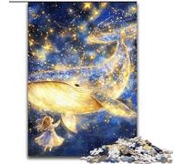 Puzzle Star Whale da 1000 pezzi per adulti e adolescenti, giocattolo educativo antistress, ideale come regalo per tutta la famiglia (26x38cm)