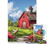 Puzzle Stardew Valley da 1000 pezzi per adulti, gioco intelligente antistress, assemblaggio con schema, sorpresa di Natale 38x52cm