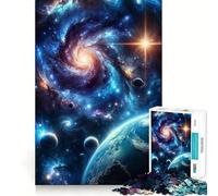 Puzzle Stardust Symphony per adulti, 1000 pezzi, per migliorare la memoria, per il tempo libero, con bordi precisi, ideale come regalo per le festività 50x75cm