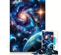 Puzzle Stardust Symphony per ragazzi, 1000 pezzi, gioco di logica, divertimento rilassante, taglio perfetto, calda sorpresa 38x52cm