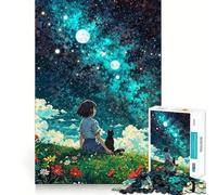 Puzzle Starlit Reverie da 1000 pezzi per adulti e ragazzi, gioco per la mente, rilassante, taglio preciso, regalo di Natale 50x75cm