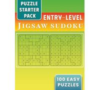 Puzzle Starter Pack: 100 Entry-Level, Easy Jigsaw Sudoku Puzzles for First-Time Solvers
