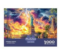 Puzzle Statua della Libertà_ New York 1000 Pezzi Per Adulti E Bambini - Giochi Stimolanti Per Tutta La Famiglia, 70x50cm/1000pcs