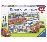 Puzzle Stazione Ferroviaria RAVENSBURGER 2x24 pezzi