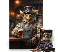 Puzzle Steampunk con Grifone della Birra per Adulti, 1000 Pezzi, Rafforza la Memoria, Tranquillo, Calmo, Bordo Pulito, Opera d'Arte da Collezione 50x75cm