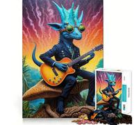 Puzzle Steampunk Dino Rhythms per adolescenti, 1000 pezzi, gioco di logica mentale, antistress, taglio preciso, regalo di Babbo Natale 50x75cm