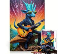Puzzle Steampunk Dino Rhythms per adolescenti, 1000 pezzi, gioco di logica mentale, antistress, taglio preciso, regalo di Babbo Natale 50x75cm