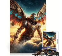 Puzzle Steampunk Guardian da 1000 pezzi per adolescenti, gioco di puzzle per allenare la mente, rilassante, artistico, da assemblare, regalo premuroso 38x26cm