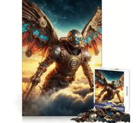 Puzzle Steampunk Guardian da 1000 pezzi per adulti, gioco di logica, divertimento in casa, bordi precisi, oggetto da collezione 38x52cm