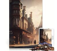 Puzzle Steampunk Parigi da 1000 pezzi per adulti, gioco di logica, per interni, taglio di precisione, regalo prezioso 50x75cm