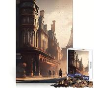 Puzzle Steampunk Parigi da 1000 pezzi per adulti, regalo, gioco di logica fine, svago leggero, bordi puliti, regalo delizioso 38x52cm