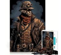 Puzzle Steampunk per adolescenti, 1000 pezzi, gioco di logica e antistress, taglio preciso, regalo di Babbo Natale 38x26cm