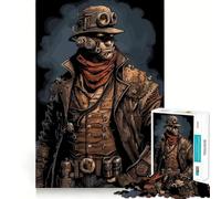 Puzzle Steampunk per ragazzi, 1000 pezzi, rompicapo rilassante, divertente, artistico, da assemblare, un regalo adorabile 50x75cm
