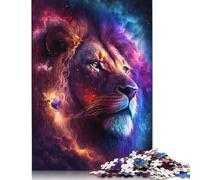 Puzzle Stella Leone per Adulti Relax Challenge Giocattolo Puzzle per Adulti per Donne per Bambini dai 12 Anni in su 1000 pezzi (75x50cm)