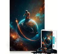 Puzzle Stellar Journey da 1000 pezzi per adolescenti, ideale per ricordare, migliorare, calmare la mente, con dettagli nitidi e opere d'arte da collezione 38x52cm