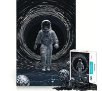 Puzzle Stellar Passage da 1000 pezzi per adulti, ideale per rievocare ricordi, migliorare la memoria, alleviare lo stress, tagliare con precisione, Babbo Natale, scegli il tuo desiderio 50x75cm