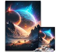 Puzzle Stellar Reverie Explorer da 1000 pezzi per adulti puzzle in legno per decorazioni per la casa allenamento del cervello regali per le feste 1000 pezzi (75x50 cm)