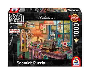 Puzzle Steve Read: In the sewing room - 1000 pz - Schmidt 59654