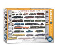 Puzzle - Storia Dei Treni - 500 Pezzi