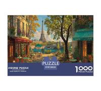 Puzzle Strade europee 1000 Pezzi | Difficile E Sfidante | Giochi Di Puzzle E Decorativo Per Casa 38x26cm/1000pcs