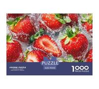 Puzzle Strawberry Con 1000 Pezzi, Puzzle Bright Colors Adulti, Gioco Diabilità Impossibile Puzzle Pittura Giochi Rilassamento E Intelligenza Regalo Per Amore E Amico 70x50cm/1000pcs