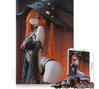 Puzzle "Strega dai Molti Occhi" per Adolescenti, 1000 Pezzi, Stimolazione Mentale, Calma, Tempo Libero, Incastro Preciso, Regalo Speciale (38x26cm)