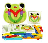 Puzzle Su Tavola Forata Rompicapo Educativo Sulle Forme Geometriche | Di Bottoni Su Tavola Forata Per Bambini E Bambine, Casa, Viaggio, , Campeggio, Scuola, Compleanno, Feste