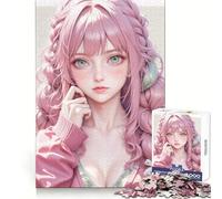 Puzzle Sugar Rush Girl per adulti, 1000 pezzi, gioco di logica, divertente da assemblare, taglio preciso, regalo memorabile 38x26cm