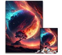Puzzle Sunset Fantasy da 1000 pezzi per adulti, puzzle in cartone per adolescenti e ragazzi, compleanno e festa 26X38CM/10,23x14,96 pollici