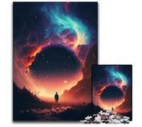 Puzzle Sunset Fantasy per adulti, puzzle in cartone da 1000 pezzi per adulti, regalo perfetto per genitori, amanti, amici - età 14+ 26X38CM/10,23x14,96 pollici