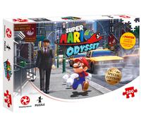 Puzzle Super Mario Odyssey New Donk City 500 Parti 48 X 34 CM Bambini Fans Gioco