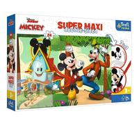 Puzzle Super Maxi 24 pezzi La Casa Allegra e gli amici di MICKEY