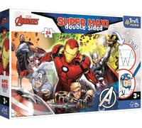 Puzzle doppio AVENGERS super maxi 24 pezzi