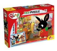 PUZZLE SUPERMAXI 12+12 BING - A SCUOLA!
