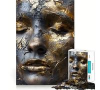 Puzzle surreale di donna in frantumi per adolescenti, 1000 pezzi per allenare la mente, semplice e divertente da assemblare, regalo prezioso 38x52cm