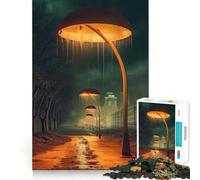 Puzzle surreale di street art per adolescenti, 1000 pezzi, gioco per allenare la mente, semplice e divertente da assemblare, regalo prezioso 50x75cm