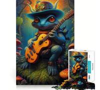 Puzzle surreale psichedelico da 1000 pezzi per ragazzi, gioco di logica e logica, divertimento rilassante, bordi lisci, regalo creativo 50x75cm