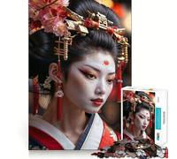 Puzzle "Sussurri di Kyoto" da 1000 pezzi,gioco interattivo per stimolare la mente,incastro perfetto,nessun pezzo si stacca,sfida cerebrale per la casa (38x52cm)