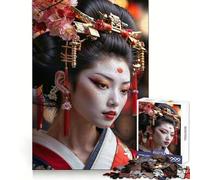 Puzzle "Sussurri di Kyoto" per adulti, 1000 pezzi, esercizio mentale, divertimento tranquillo, dimensioni perfette, regalo di Natale (38x26cm)