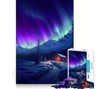 Puzzle "Sussurri d'Inverno" per adolescenti,1000 pezzi,gioco stimolante per la mente,montaggio sicuro e attività di gruppo per i propri cari (50x75cm)