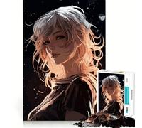 Puzzle Synthwave Anime Girl da 1000 pezzi per adulti, gioco stimolante per la mente, per momenti di relax, con dettagli nitidi e da collezione 38x52cm